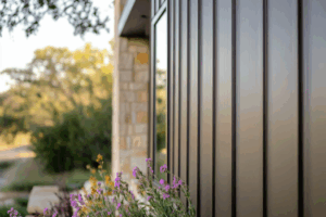 weather-resistant metal siding on a home in Omaha