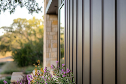 weather-resistant metal siding on a home in Omaha